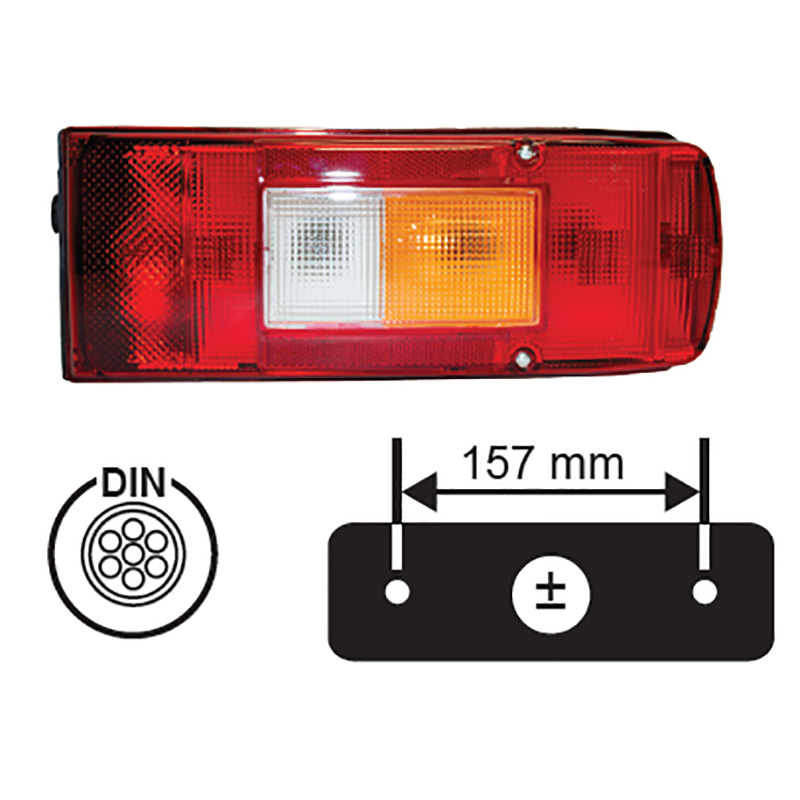 Rear Lamp -  Volvo FH13 2012 ON