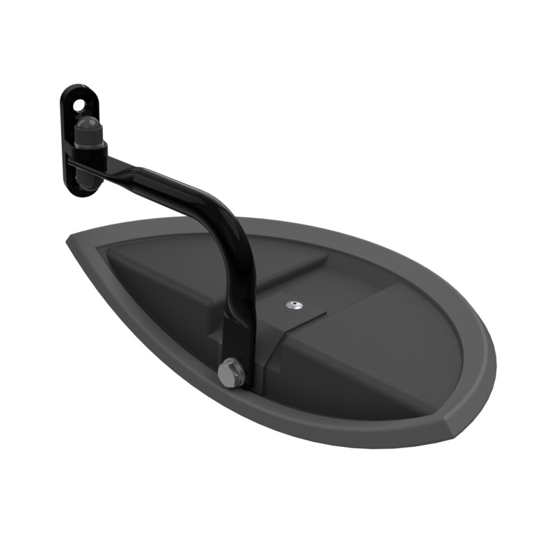 Blind Spot Mirror - Universal - 200R - Shatterproof - Half Moon