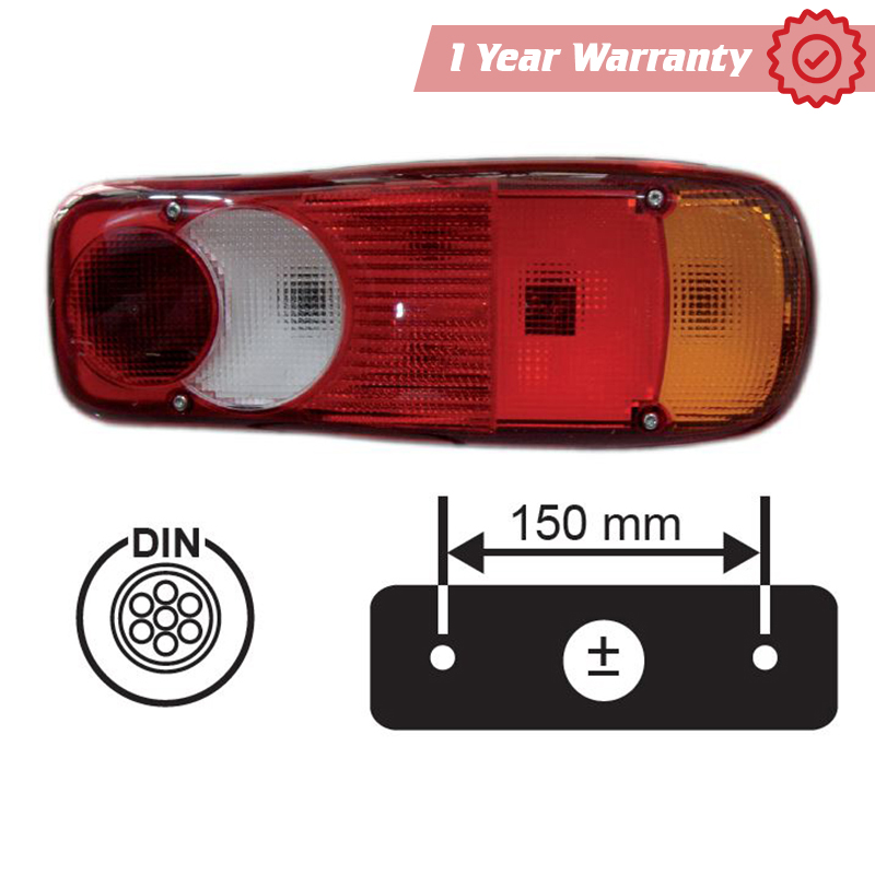 Rear Lamp - DAF (CF/LF/XF95/XF105) / Volvo (FL/FE)