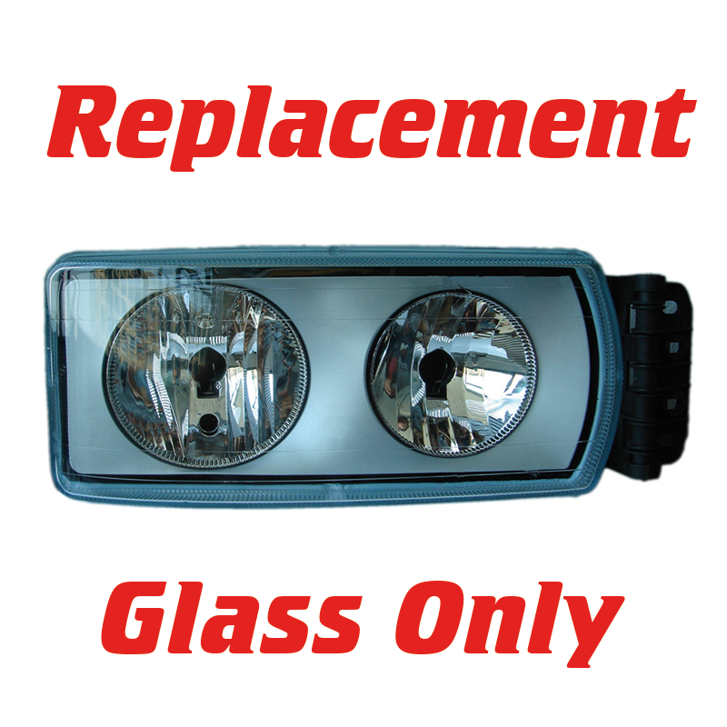 Headlamp Replacement Glass - Iveco EuroCargo 1-3, Stralis, Trakker