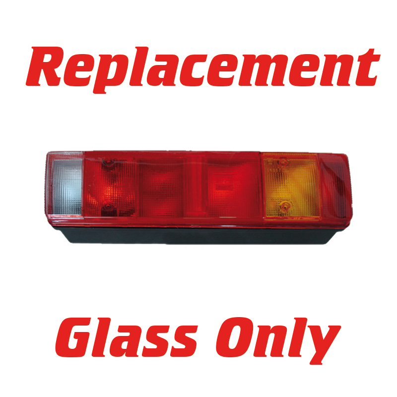 Rear Lamp Replacement Glass - DAF/Fruehauf/Iveco/MAN/Renault/Scania/Steyr/Volvo/VW