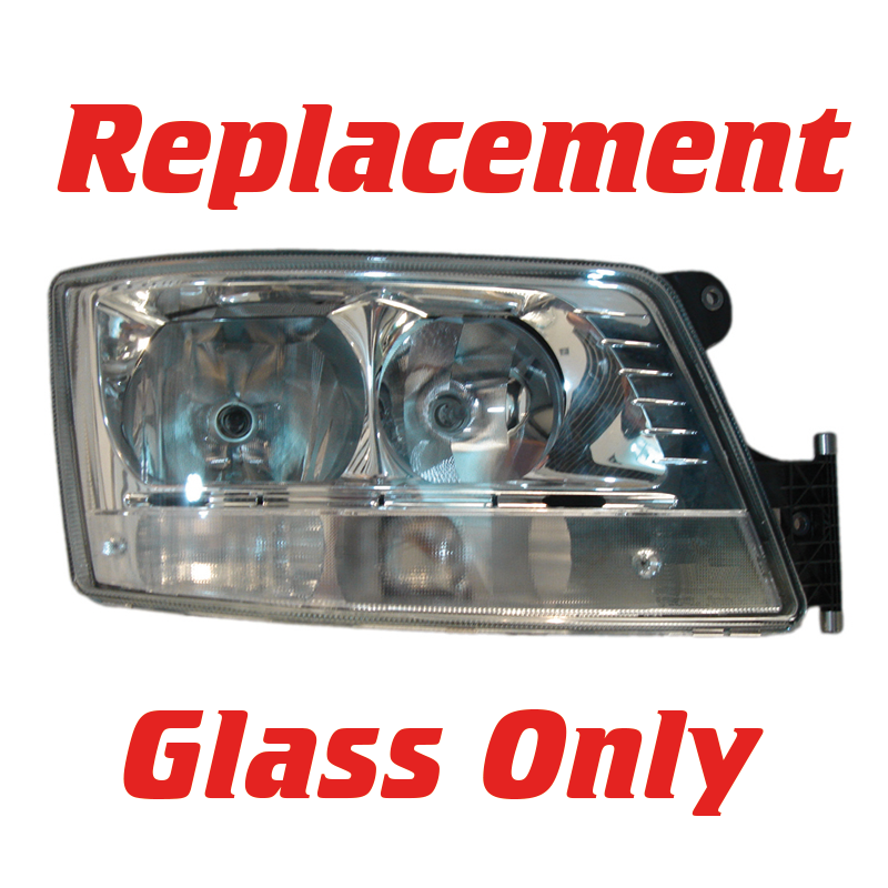 Headlamp Replacement Glass - MAN TGX/TGS
