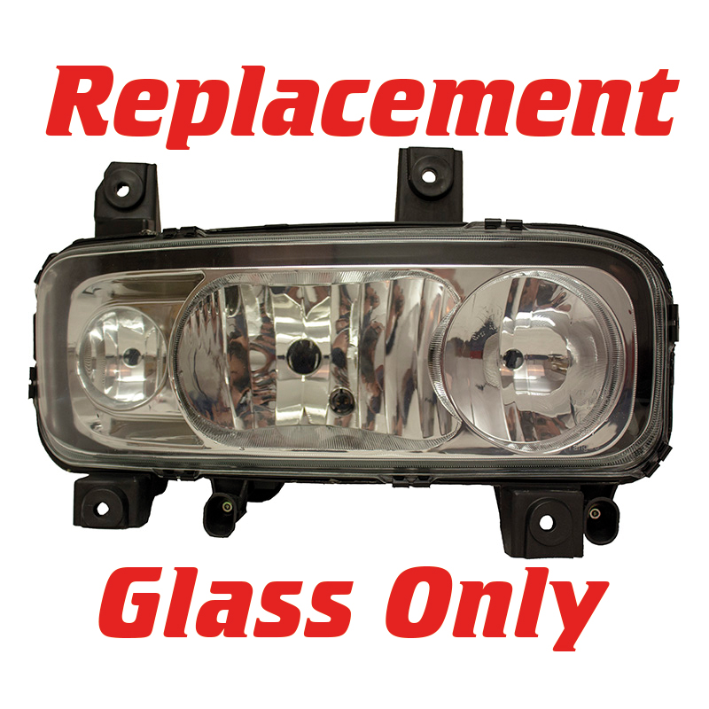 Headlamp - Replacement Glass - Mercedes Atego